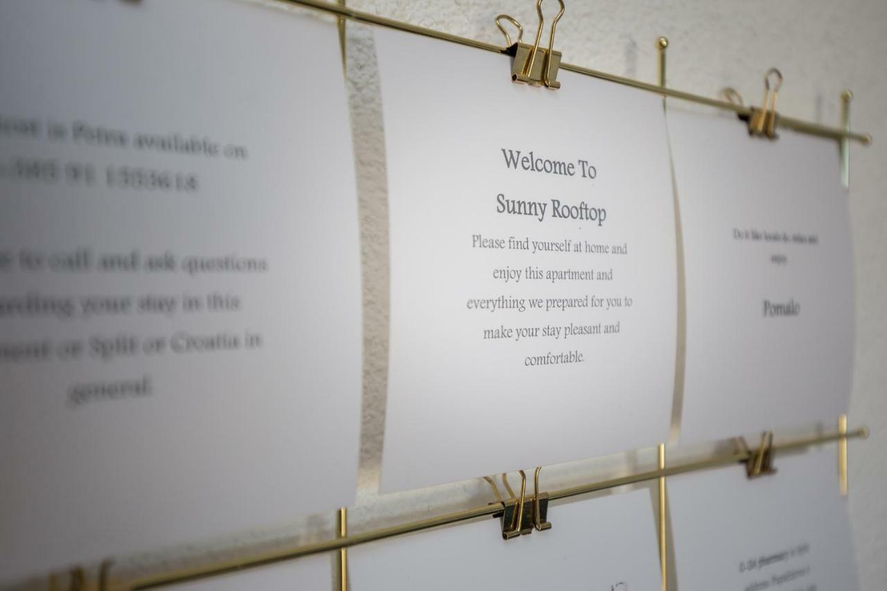 Sunny Rooftop 스플리트 외부 사진